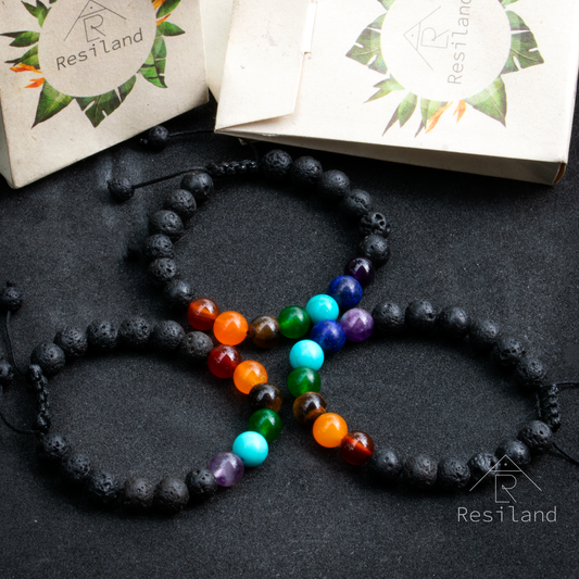 Pulsera 7 chakras + Esencia