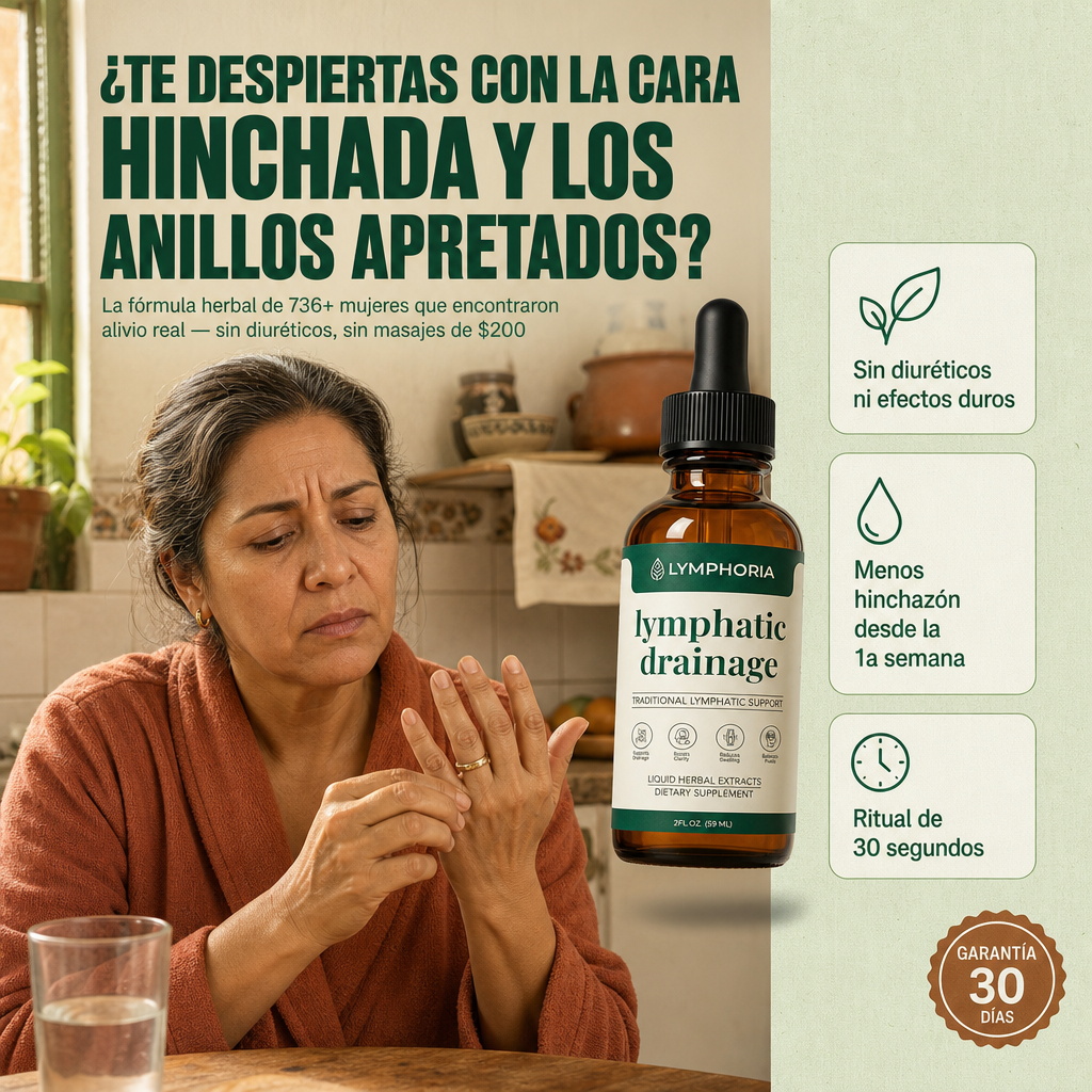 Lymphoria® Gotas de Drenaje Linfático