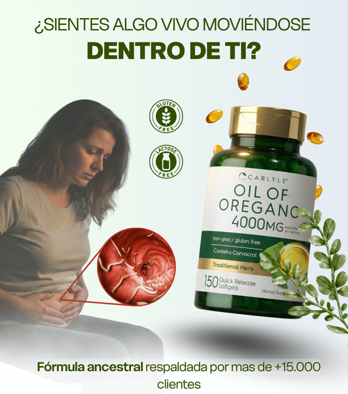 OIL OF OREGANO X120 CAPSULAS