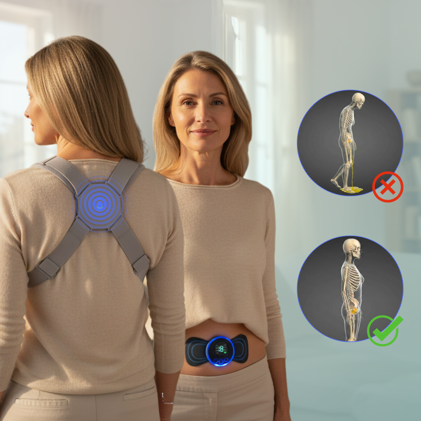 Corrector Postura Inteligente FemControl