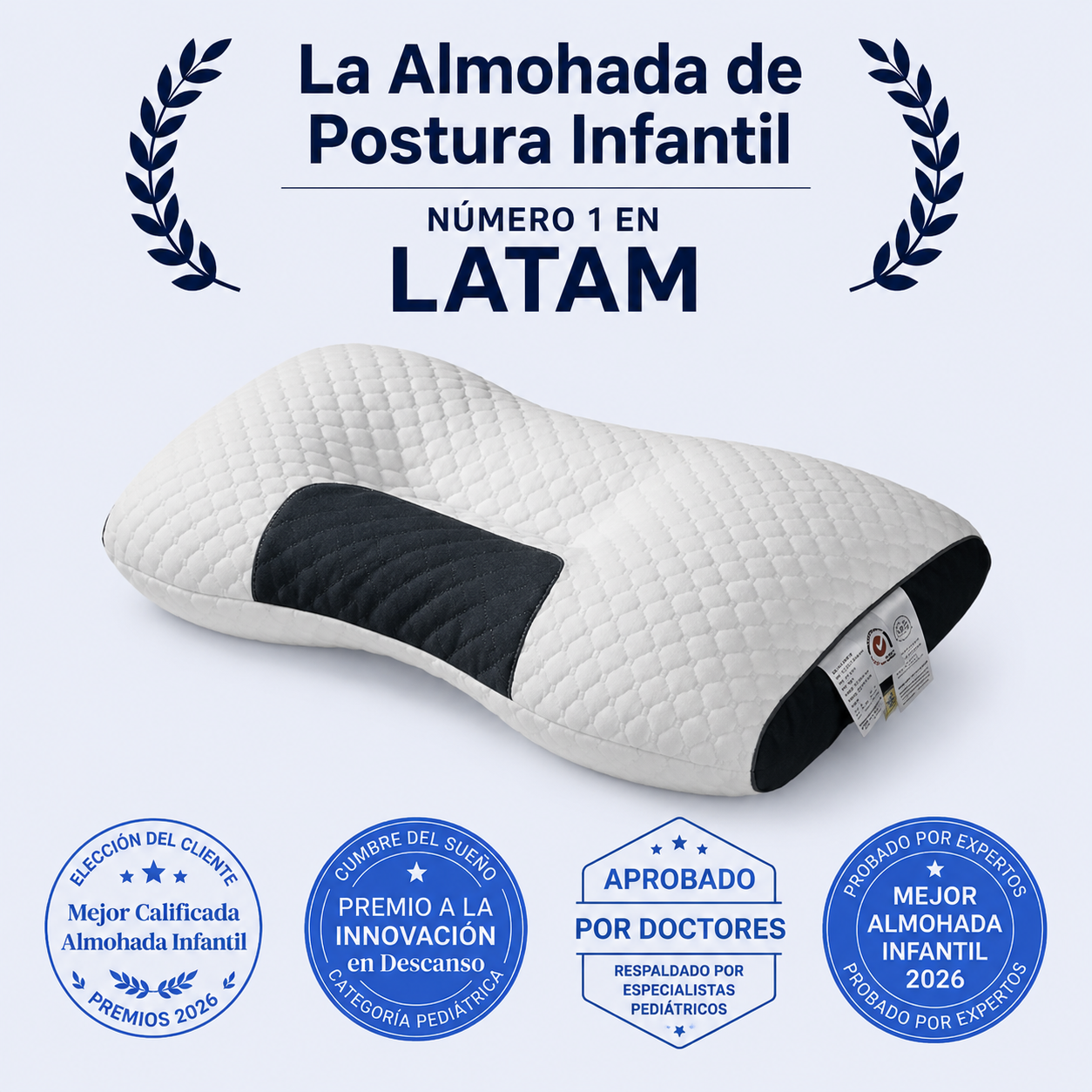 Almohada Ortopédica Cervical Descanso Tr