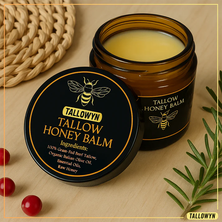 Bálsamo de Sebo Orgánico y Miel de Manuka